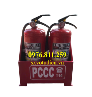 Kệ đựng bình chữa cháy trên xe bus